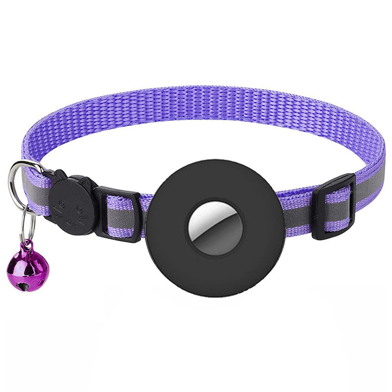 AirTag Cat Collar — Reflective with Bell