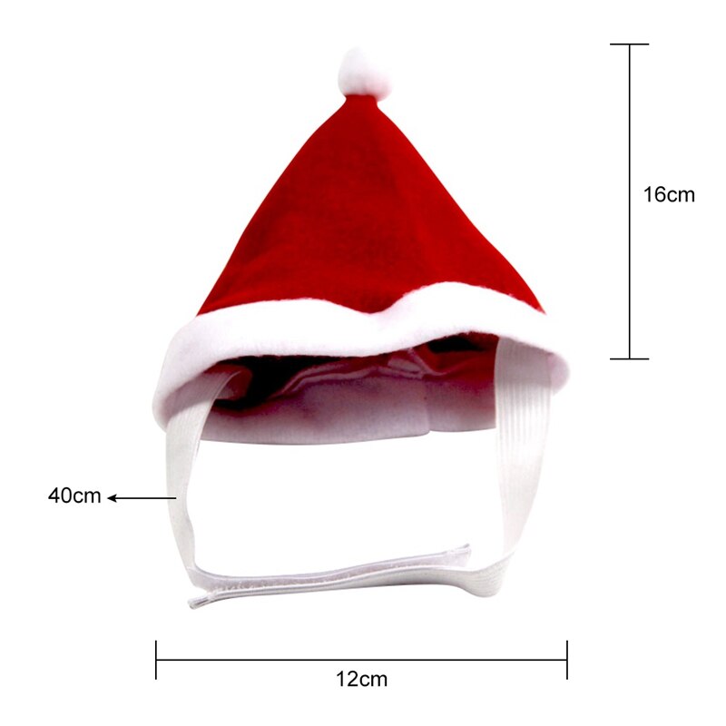Santa & Holiday Pet Hat Set