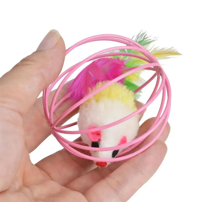 Cat Bell Mouse Cage Toy