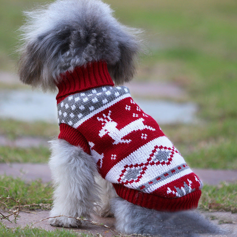 Cozy Holiday Knit Pet Sweater