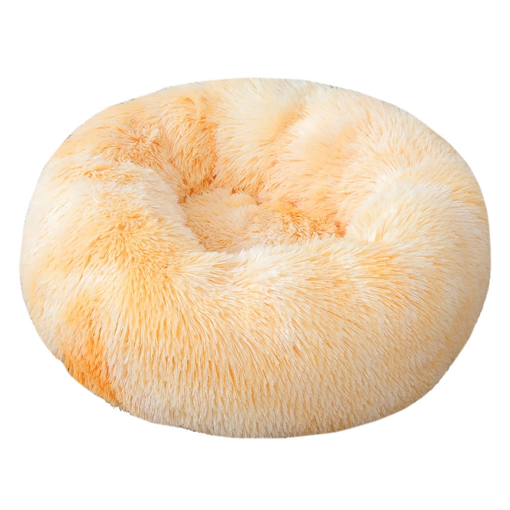 Cozy Plush Calming Pet Bed