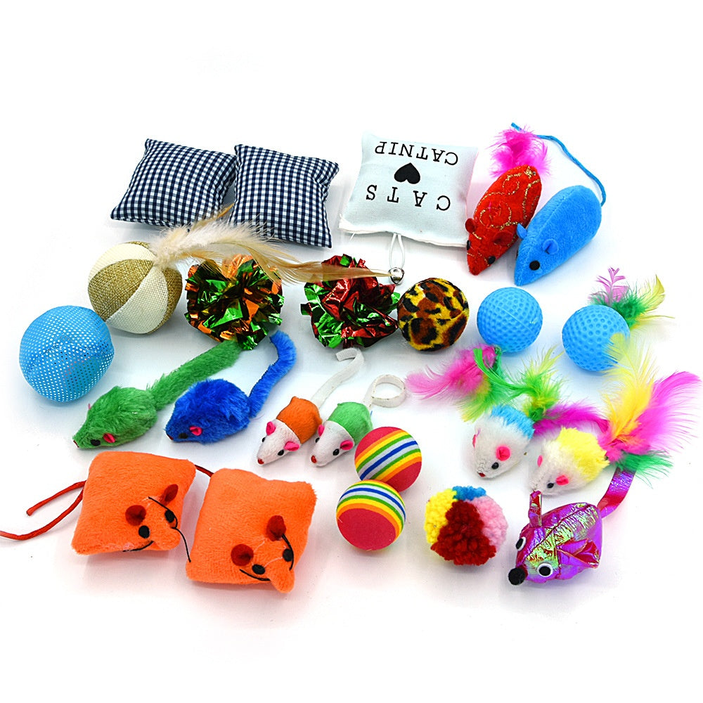 24-Piece Cat Toy Value Set