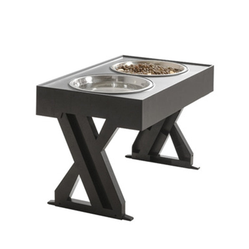 Elevated Adjustable Dog Bowl Stand