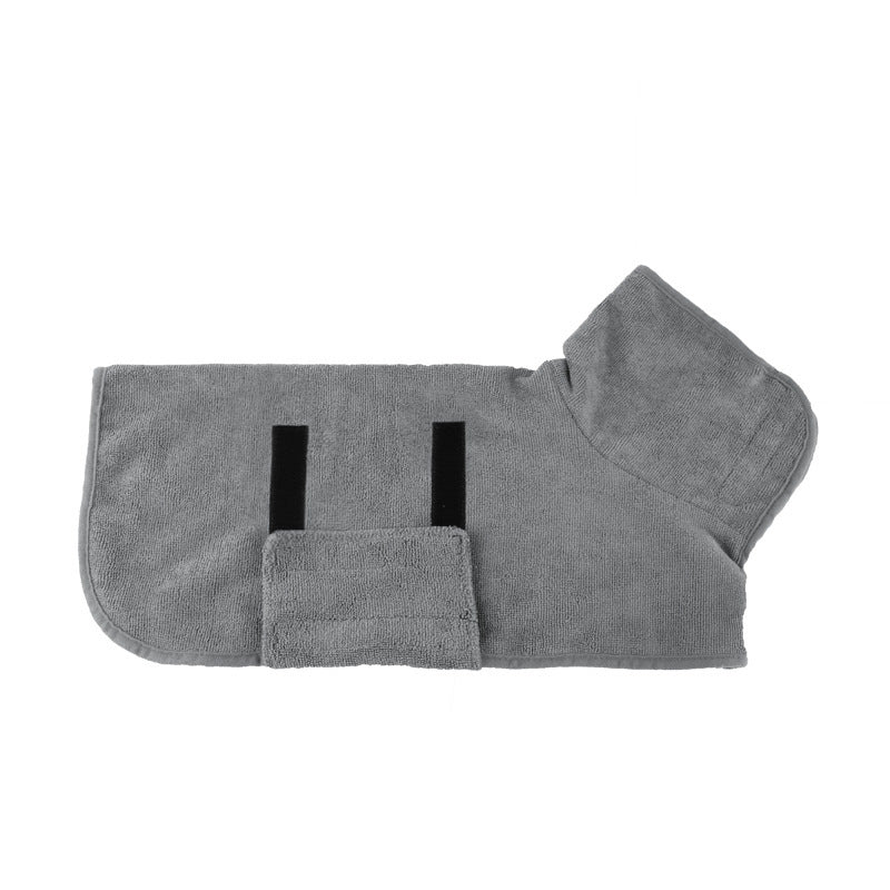 Quick-Dry Pet Bathrobe
