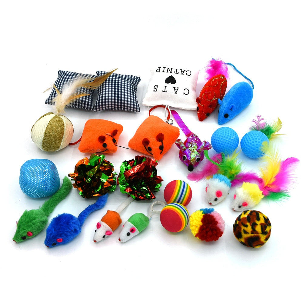 24-Piece Cat Toy Value Set