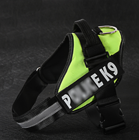 Personalized No-Pull Dog Harness — Reflective, Custom Name