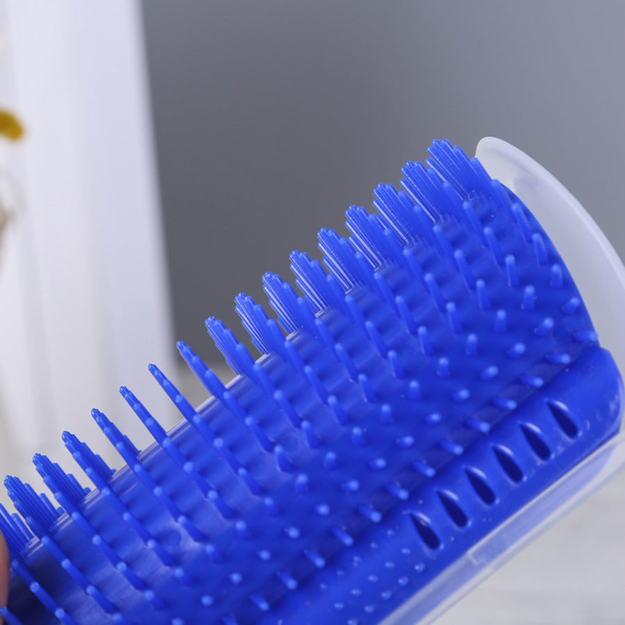 Corner Self-Grooming Cat Brush (with Catnip)