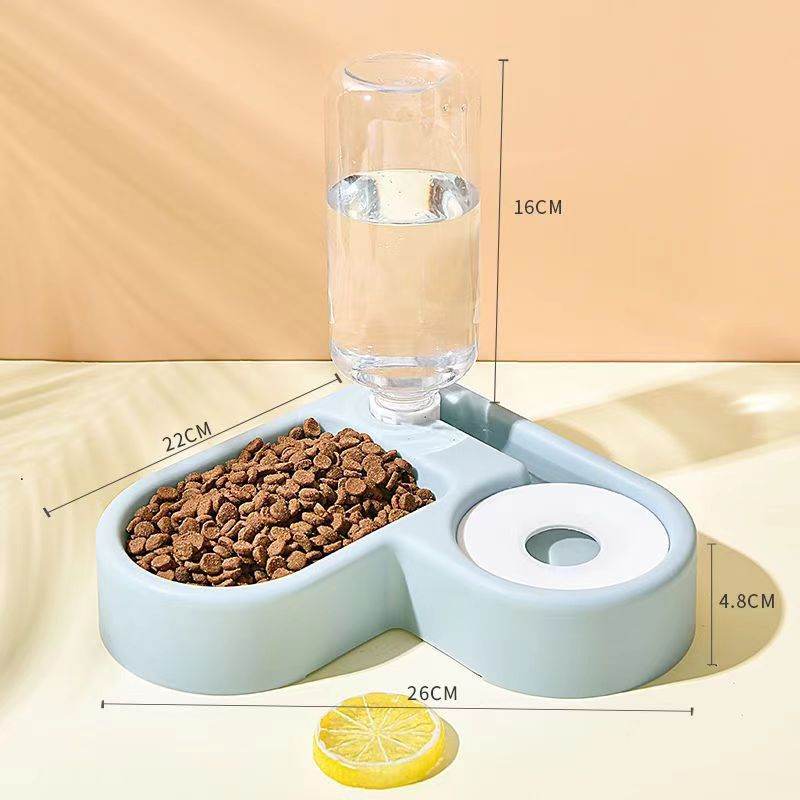 🐾 Smart Corner Pet Bowl – Clean Eating, No Mess! - Moment Pets