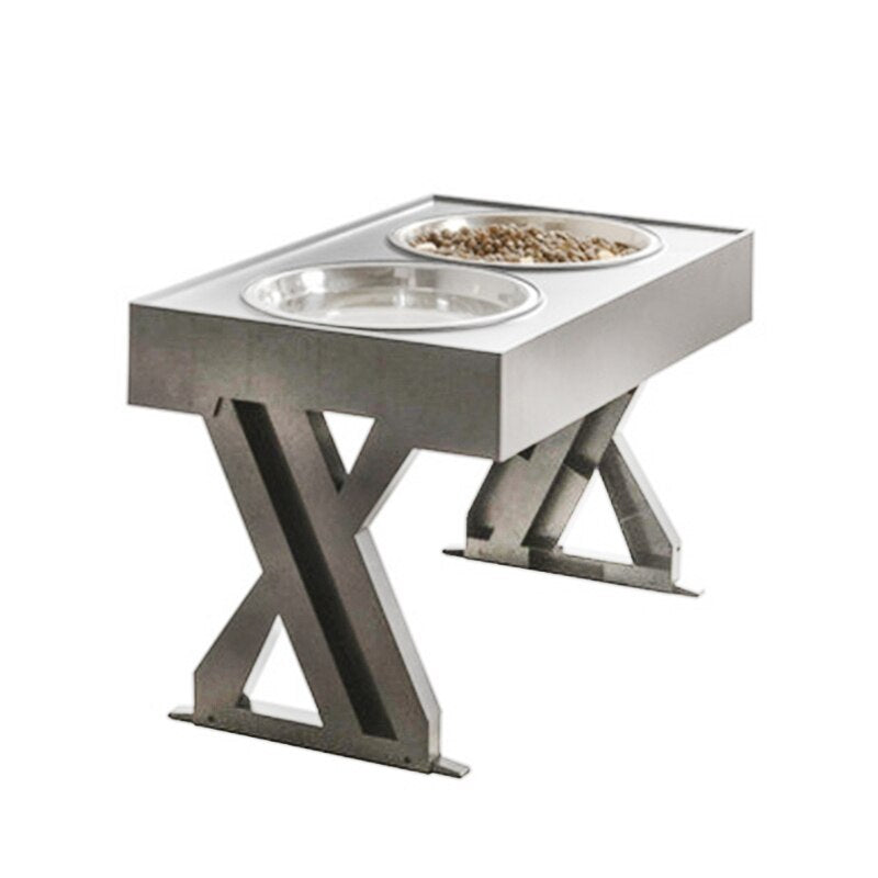 Elevated Adjustable Dog Bowl Stand