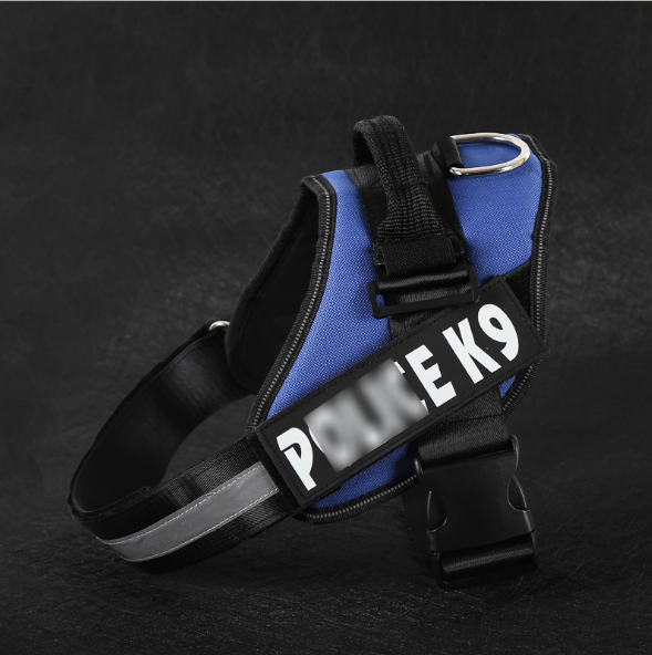 Personalized No-Pull Dog Harness — Reflective, Custom Name