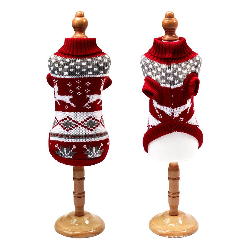Cozy Holiday Knit Pet Sweater