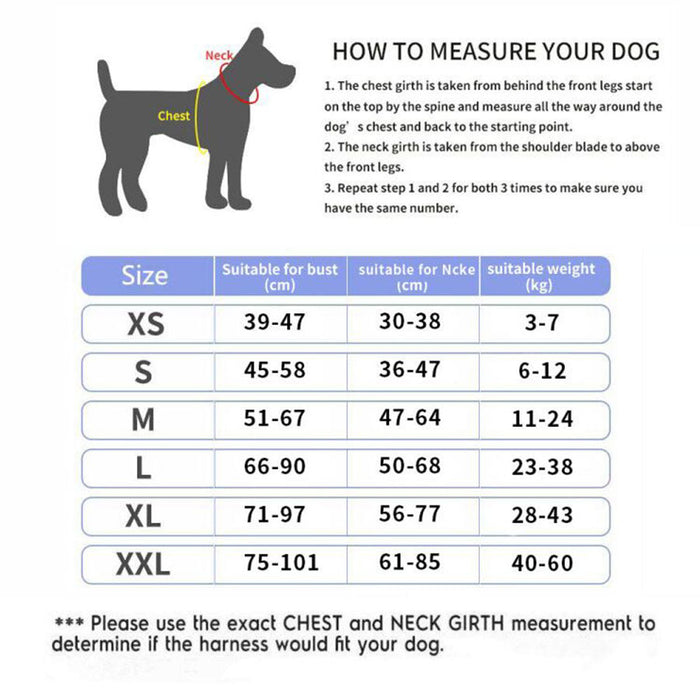 Personalized No-Pull Dog Harness — Reflective, Custom Name