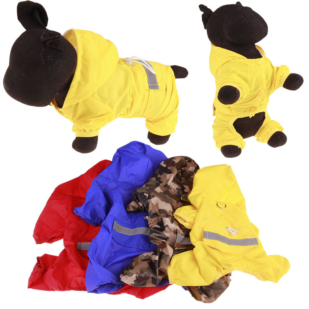 Reflective Dog Raincoat