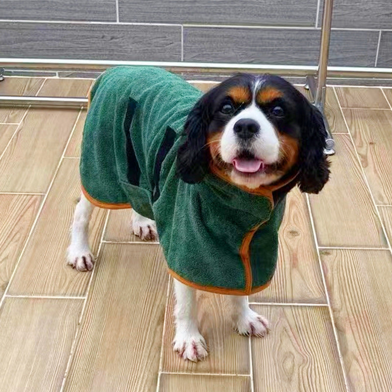 Quick-Dry Pet Bathrobe