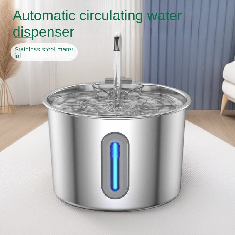 Stainless Steel Pet Water Fountain
