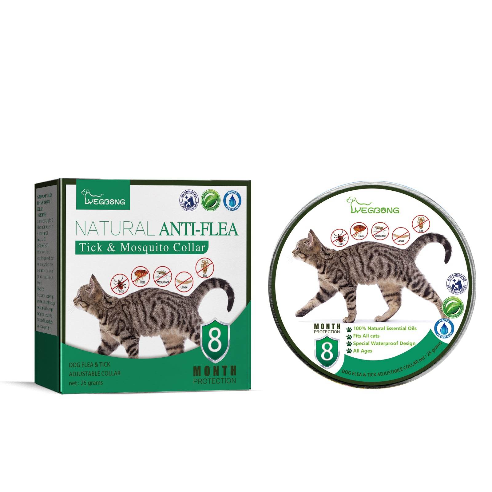 Waterproof Flea & Tick Collar - Moment Pets