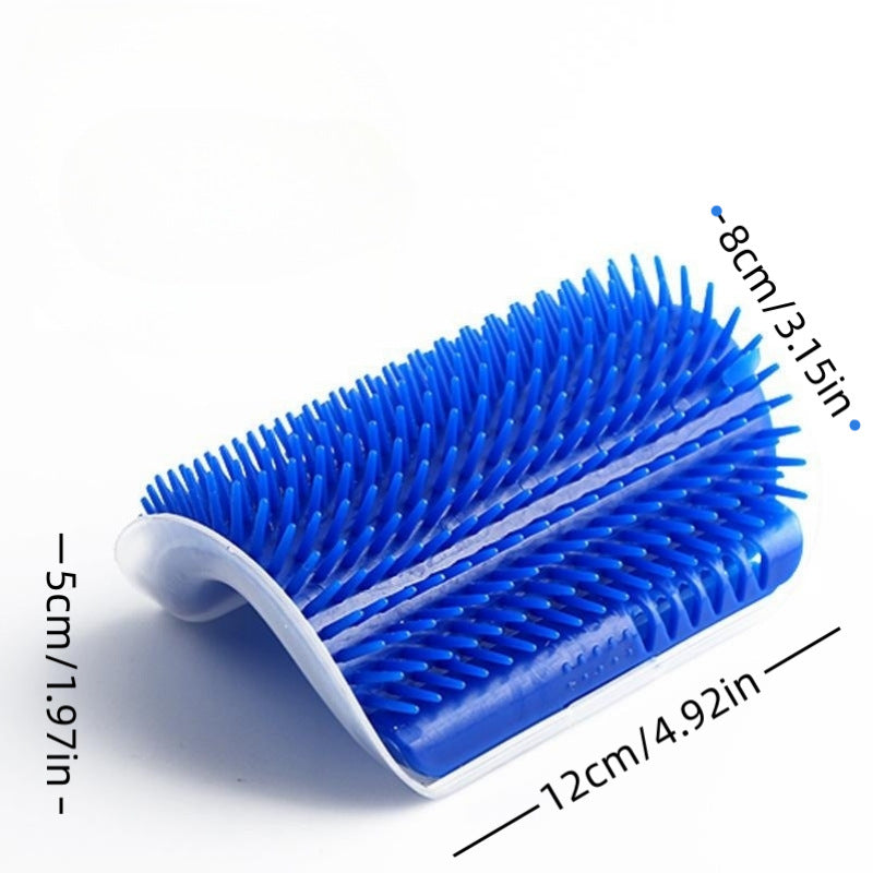 Corner Self-Grooming Cat Brush (with Catnip)
