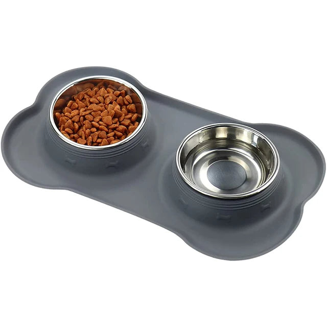 Antislip Double Dog Bowl