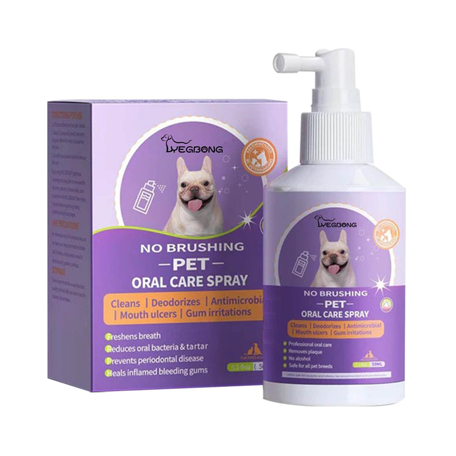 Dog & Cat Breath Spray - Moment Pets