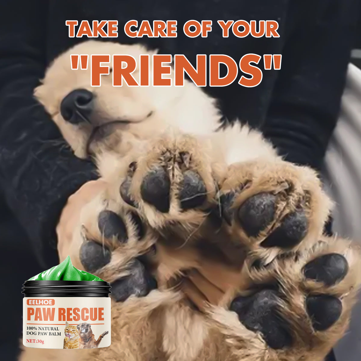 Paw Protection Balm — Winter Care