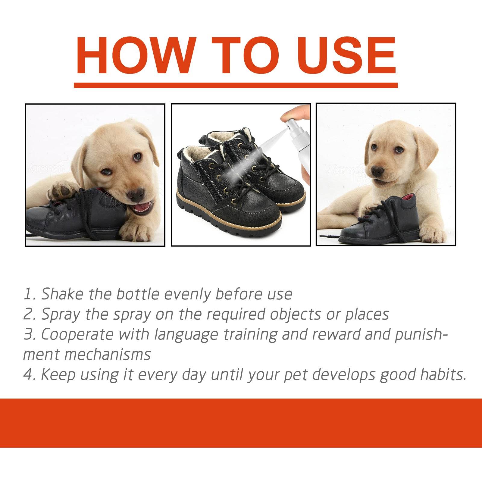 Pet Anti-Chew Spray - Moment Pets