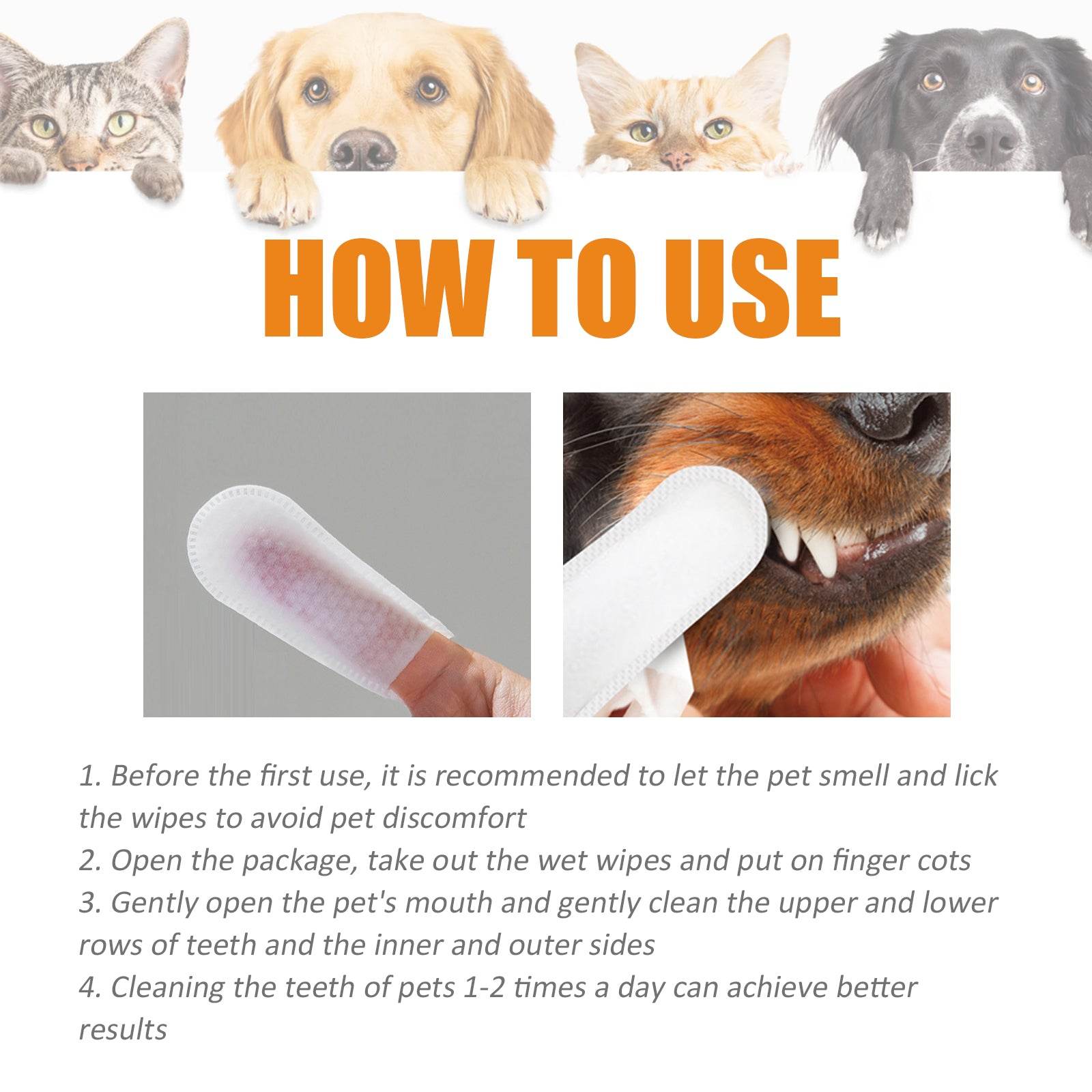 Dog & Cat Teeth Cleaner - Moment Pets