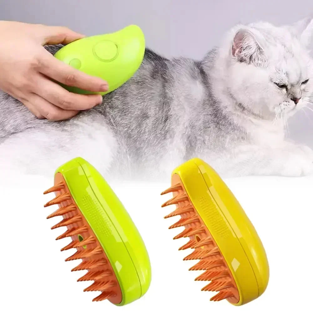 Cat Steamy Steam Brush - Moment Pets