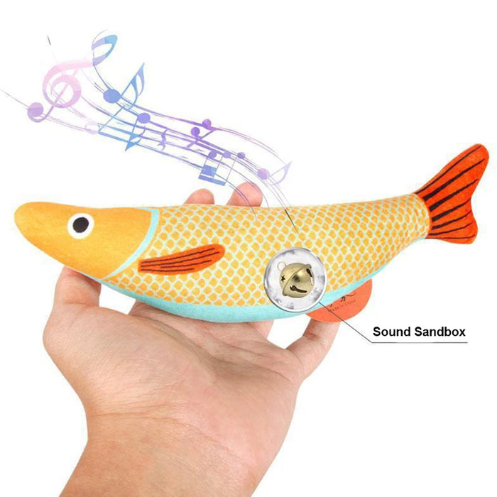 Cat Catnip 3D Simulation Fish Toy