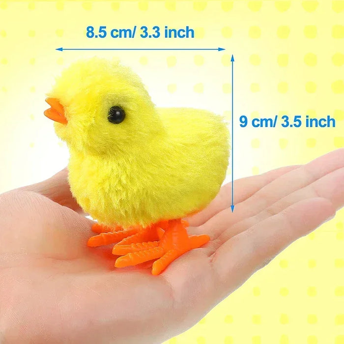 Cat Wind Up Jumping Chicken Toy