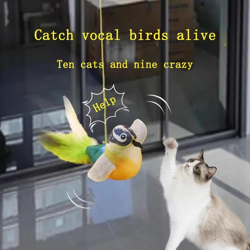 Cat Realistic Bird Sound Toy