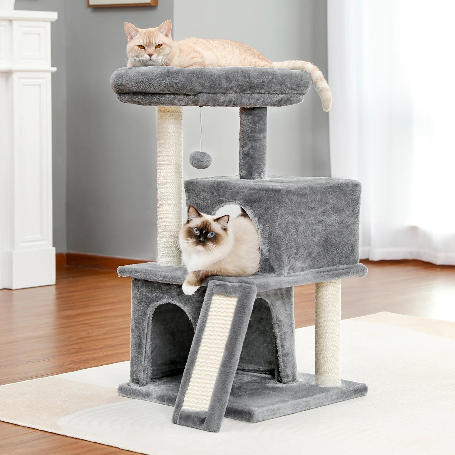 Cat Scratching Tree Luxury Tower