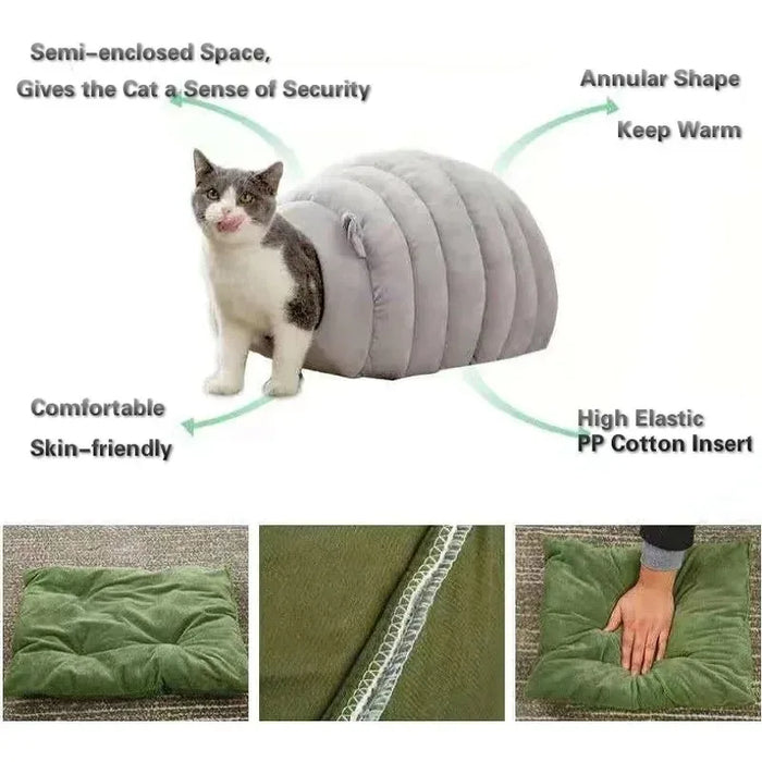 Cat Caterpillar House Bed