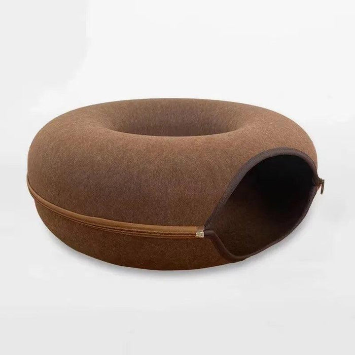 Cozy Cat Tunnel Bed - Moment Pets | Everything Your Pet Needs