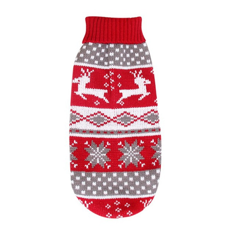 Cozy Holiday Knit Pet Sweater