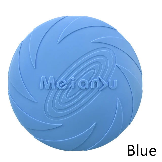 Silicone Dog Flying Disc Toy - Moment Pets