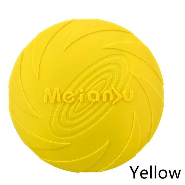 Silicone Dog Flying Disc Toy - Moment Pets