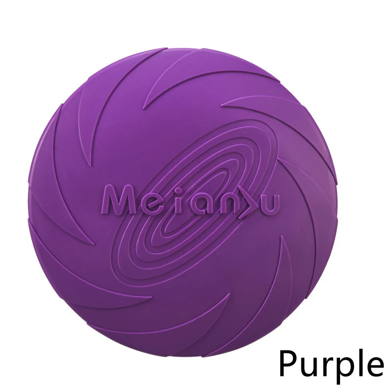 Silicone Dog Flying Disc Toy - Moment Pets