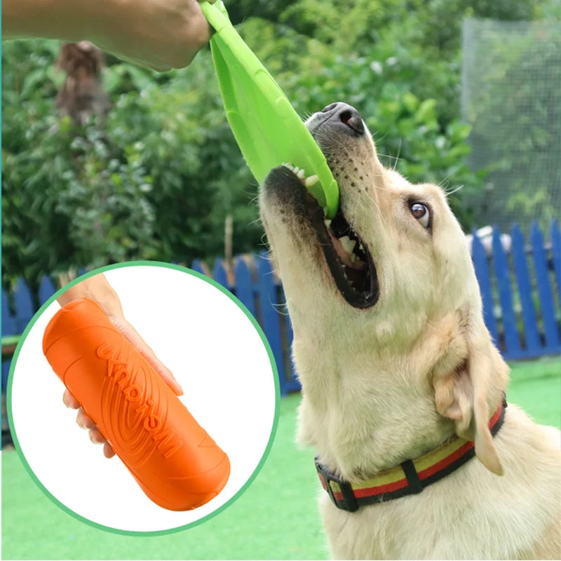 Silicone Dog Flying Disc Toy - Moment Pets