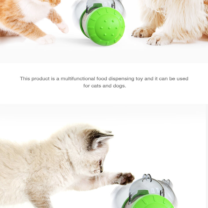 Interactive Toy For Pet Dog Toy Swing Car Toy Pet Food Spiller Puppies Kitten Training Educational Toys Pet Supplies