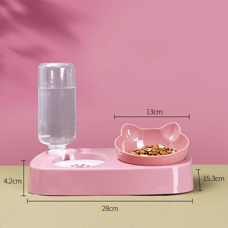 🐾 Smart Corner Pet Bowl – Clean Eating, No Mess! - Moment Pets