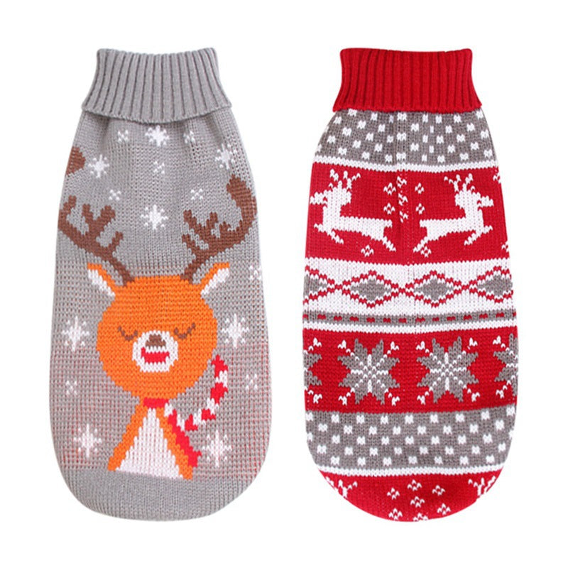 Cozy Holiday Knit Pet Sweater
