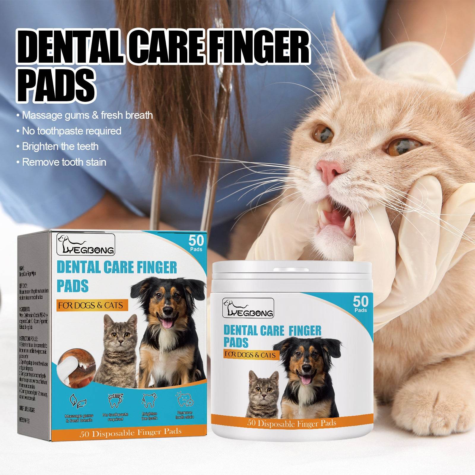 Dog & Cat Teeth Cleaner - Moment Pets