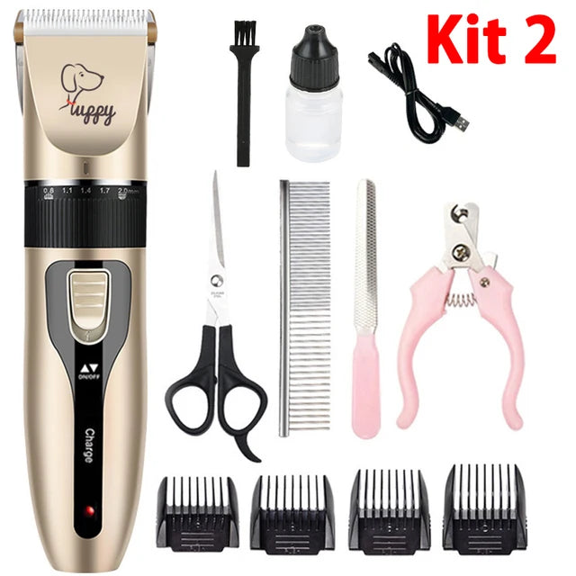 Electric Dog Clipper Grooming Kit