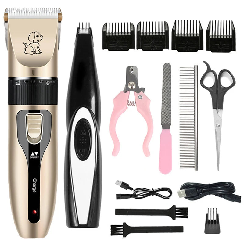 Electric Dog Clipper Grooming Kit - Moment Pets