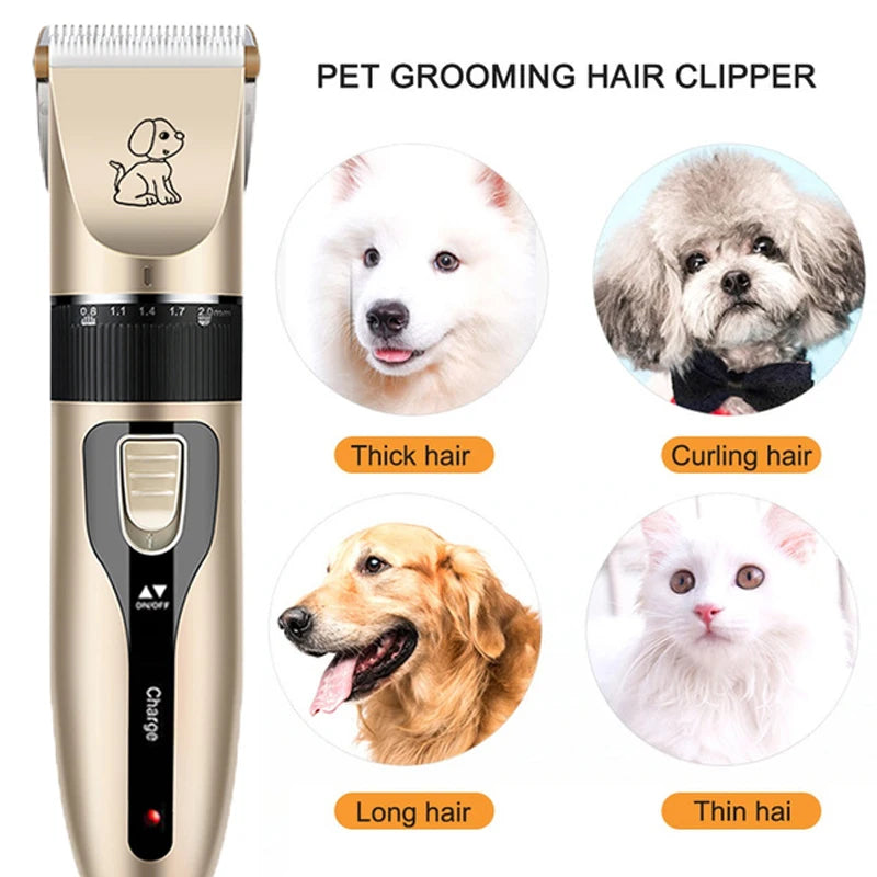 Electric Dog Clipper Grooming Kit - Moment Pets