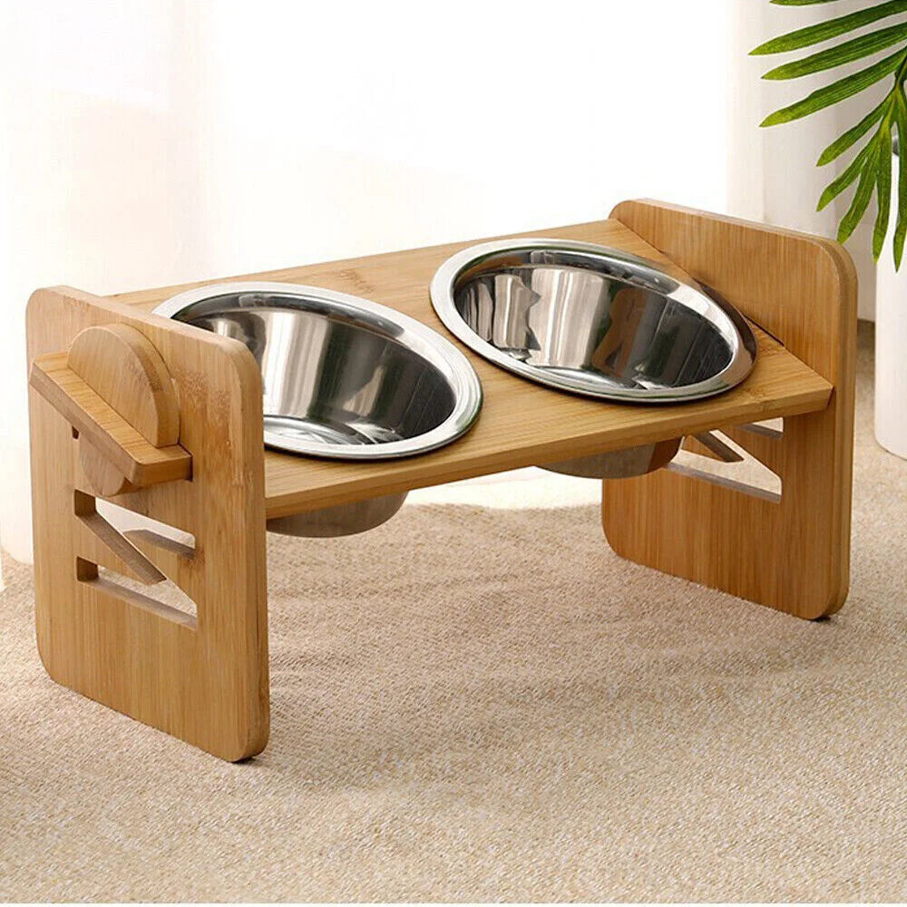 Raised Dog Elevated Feeding Bowl - Moment Pets