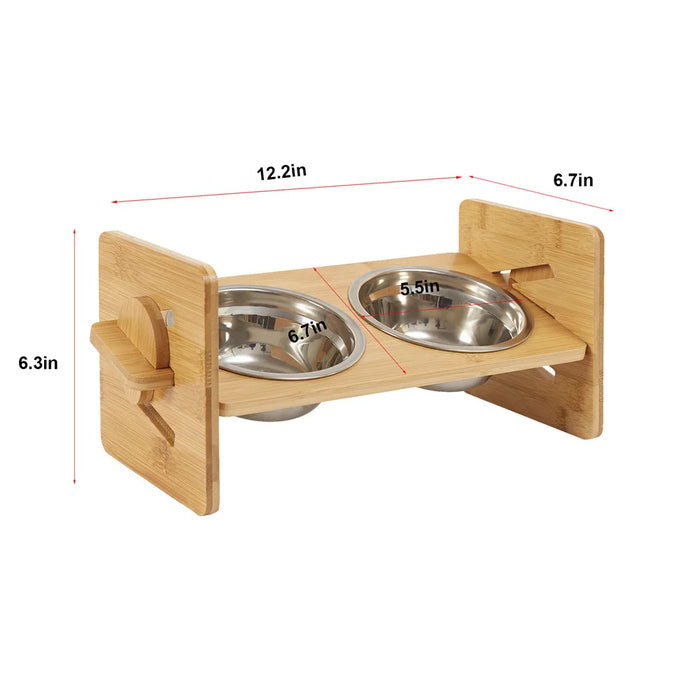 Raised Dog Elevated Feeding Bowl