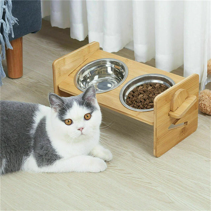 Raised Dog Elevated Feeding Bowl