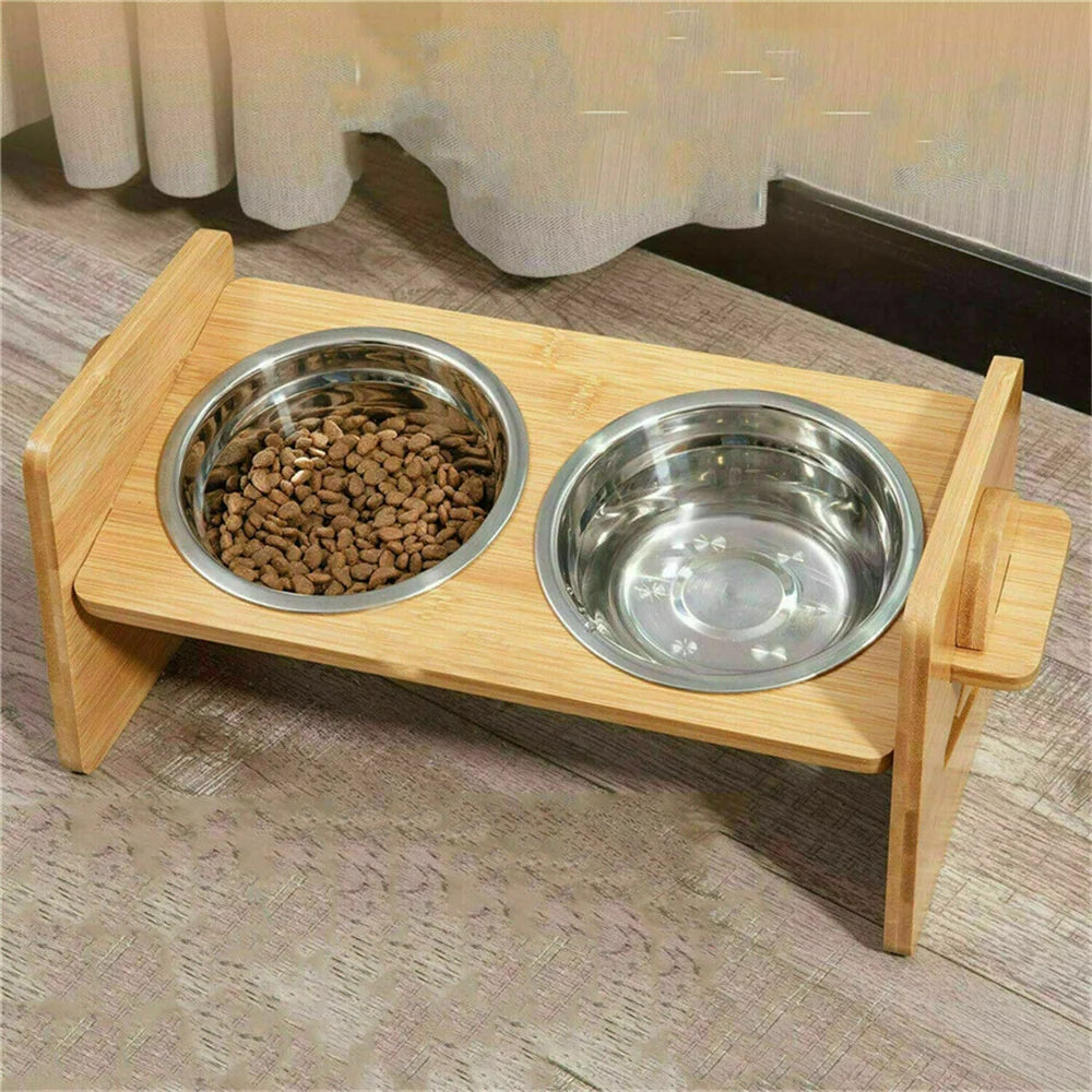 Raised Dog Elevated Feeding Bowl - Moment Pets