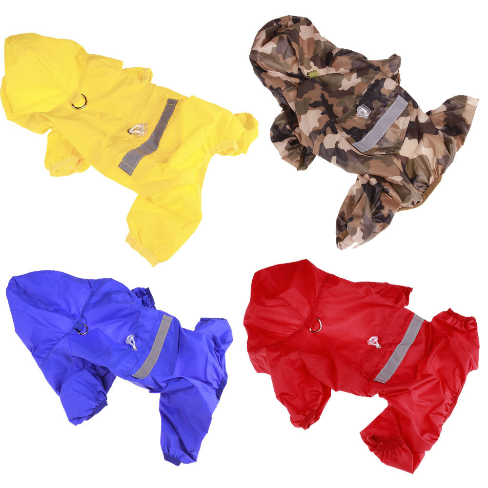 Reflective Dog Raincoat